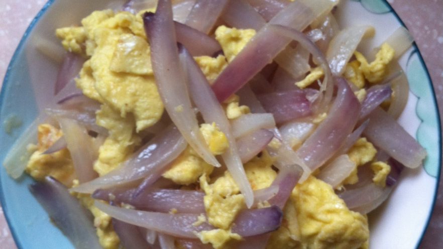 洋葱炒蛋