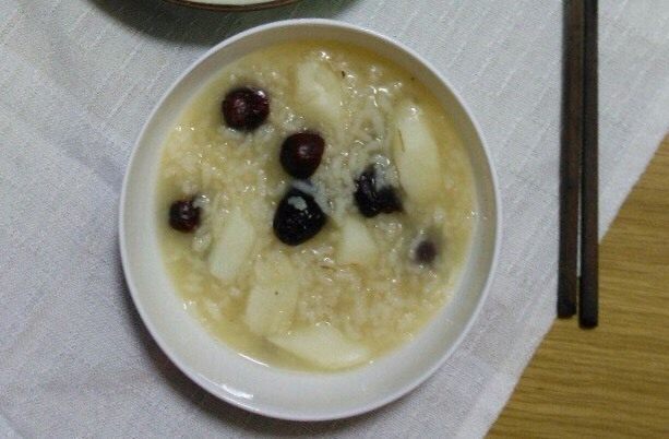 山药红枣粥