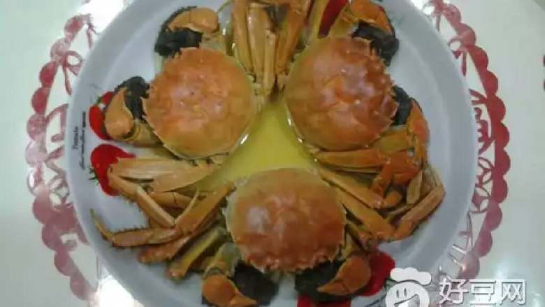 清蒸湖蟹