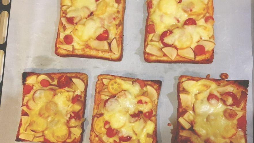 【超简单】土司披萨