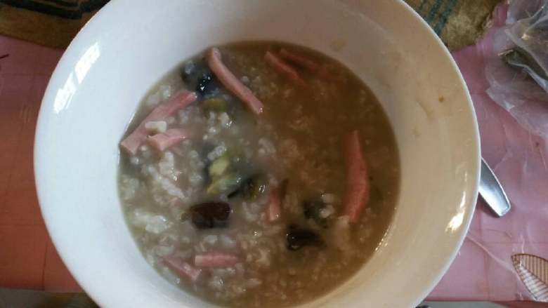 皮蛋瘦肉粥