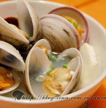 白蛤豆腐汤