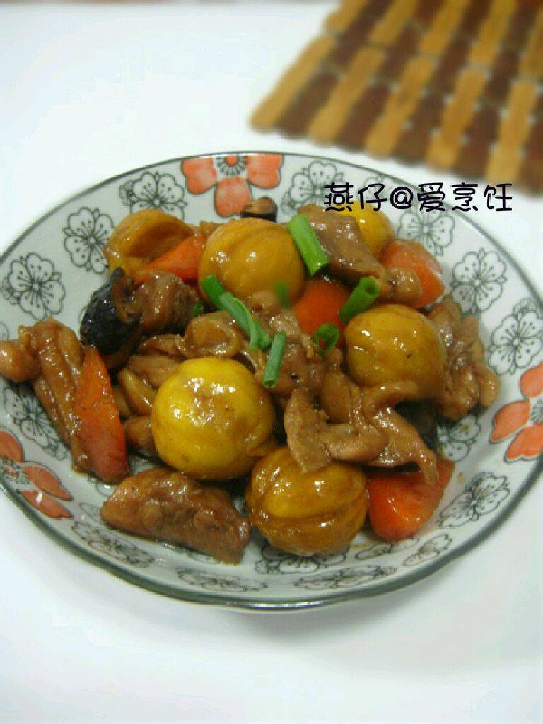 栗子香菇烧鸡腿