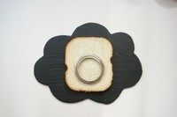 萌萌哒小熊煎蛋吐司,用盖子按压出小熊头的轮廓,梅森瓶的盖子真好用,哈哈哈...