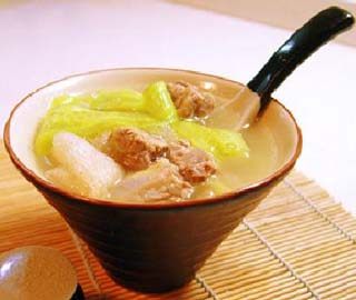 竹荪排骨汤