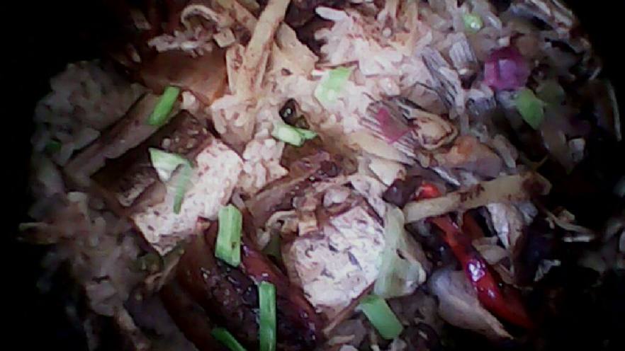 腊味焗饭