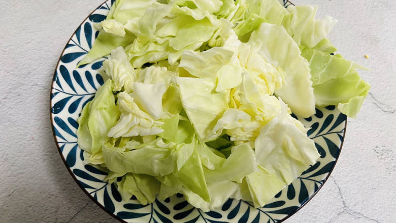 双椒手撕包菜,<a style='color:red;display:inline-block;' href='/shicai/ 3511'>包菜</a>清洗干净沥干水分,撕成小片