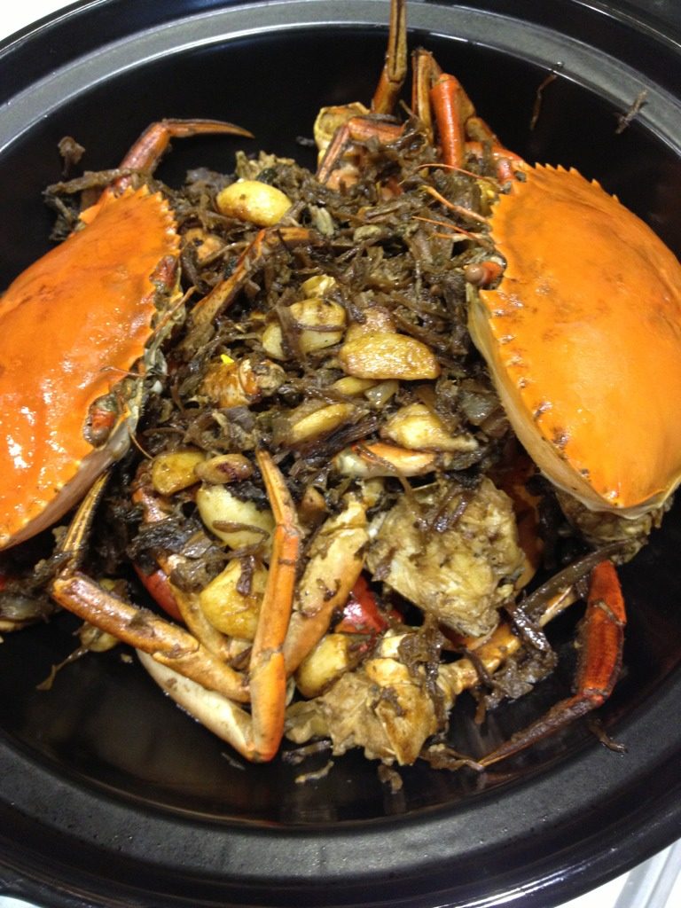 油蠓  炒梅干菜