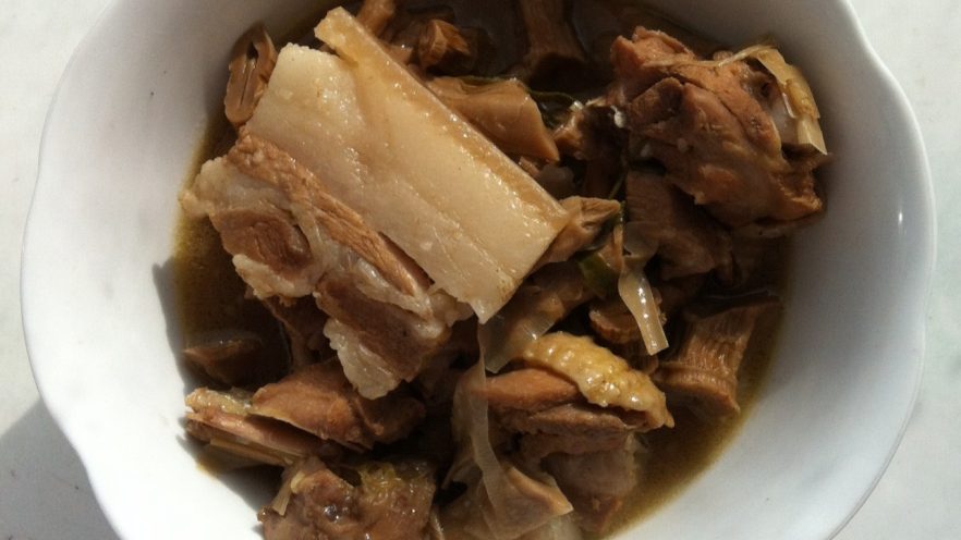 笋干炖肉