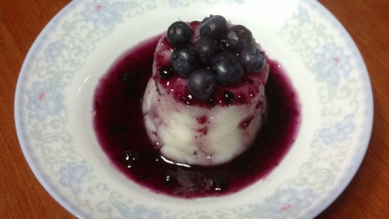 蓝莓山药泥