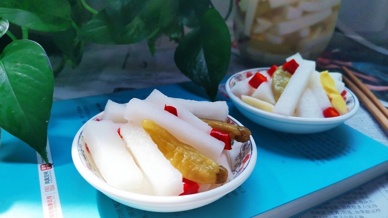 泡萝卜条,成品图!