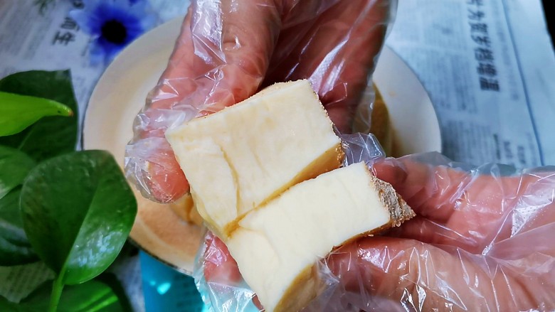 网红豆乳牛奶冰糕,QQ弹弹,入口即化,冰冰凉凉的网红牛奶冰糕就做好了