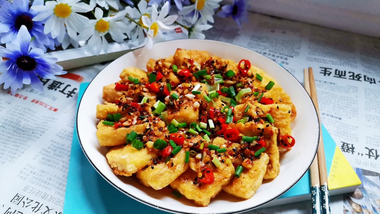 酸辣豆腐,成品图!