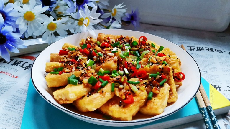 酸辣豆腐,成品图!