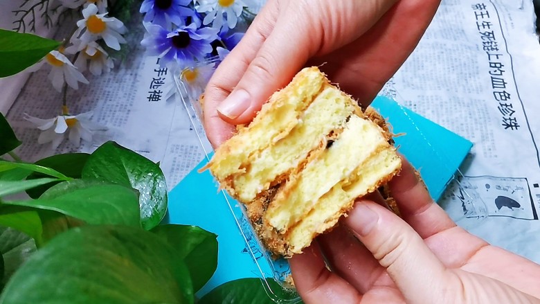 海苔肉松小贝,咸香松软,非常好吃!