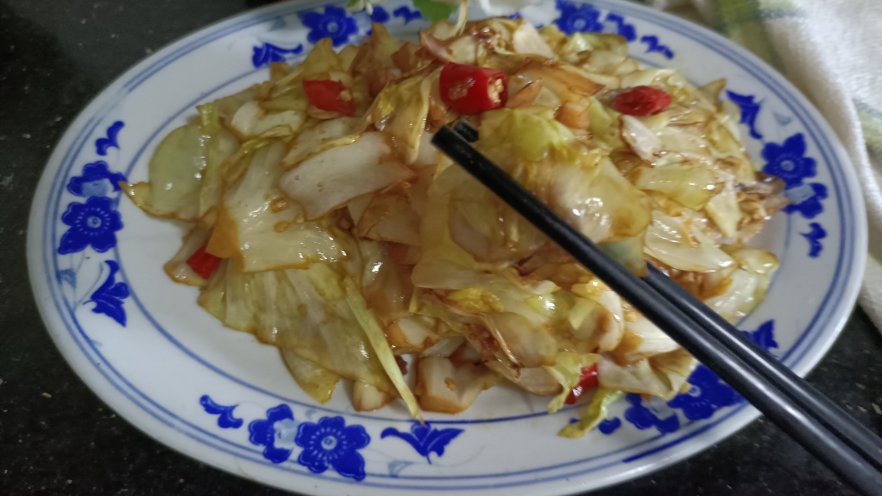 干煸圆白菜