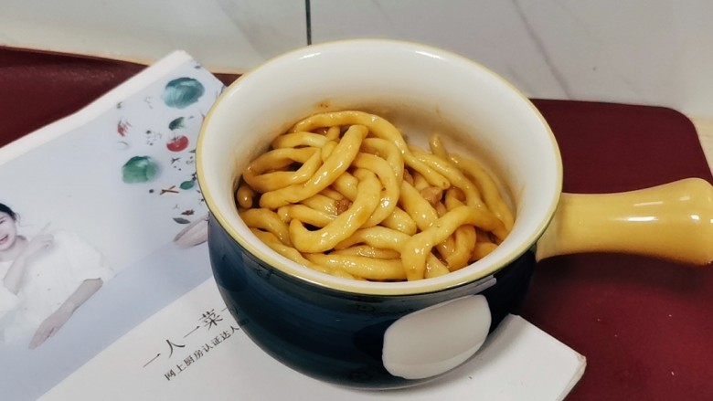 手指面,出锅完成