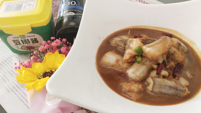 酱烧水鱼(水潺 ),成品图