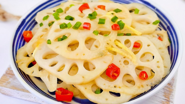 姜汁莲藕,清脆爽口~好吃停不下来!