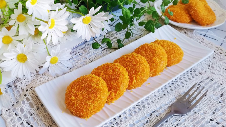 田园南瓜饼,成品图!