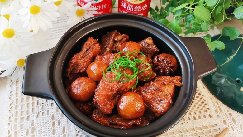 板栗排骨煲,成品图!