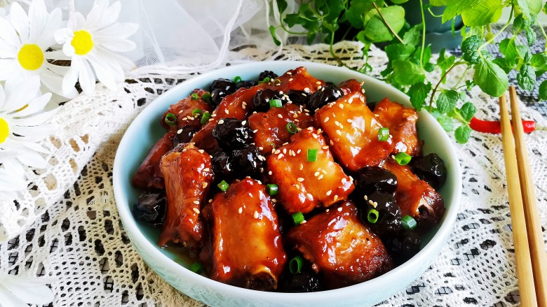 话梅排骨,成品图!