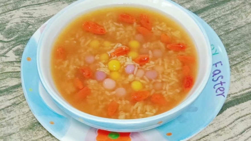 红糖酒酿圆子