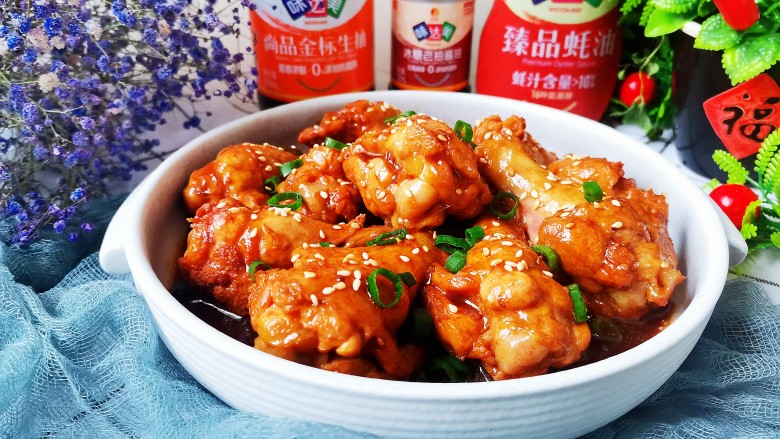 红烧翅根,成品图!