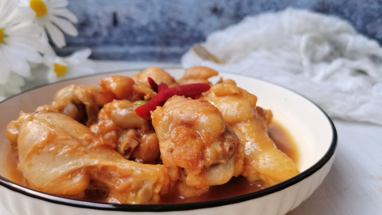 红烧翅根,成品图1