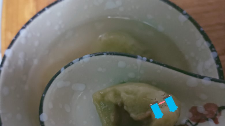 #闹元宵#抹茶红豆汤圆,抹茶红豆味的汤圆~抹茶控的福利(♡⌂♡)