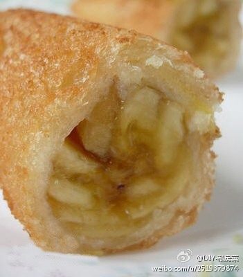 香蕉吐司卷