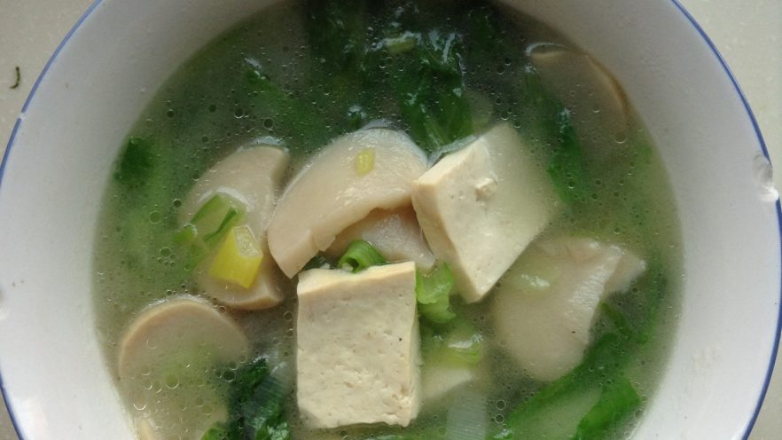 青菜豆腐汤