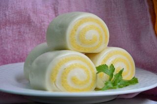 金银馒头,粗细搭配,是一款健康养身的主食