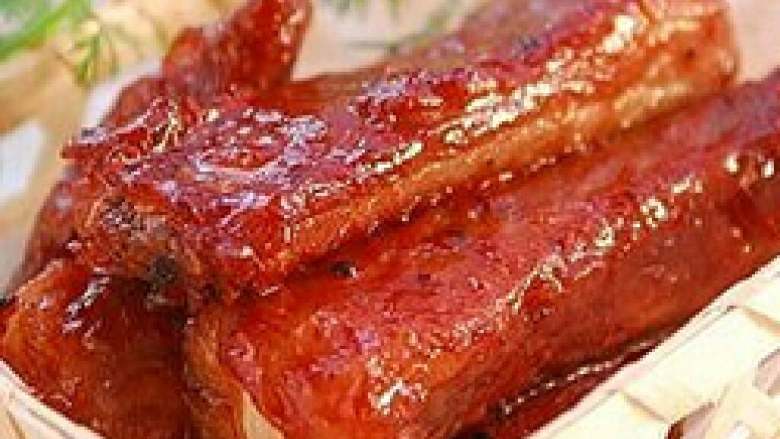 叉烧大排,美食闪亮登场,慢慢享用吧