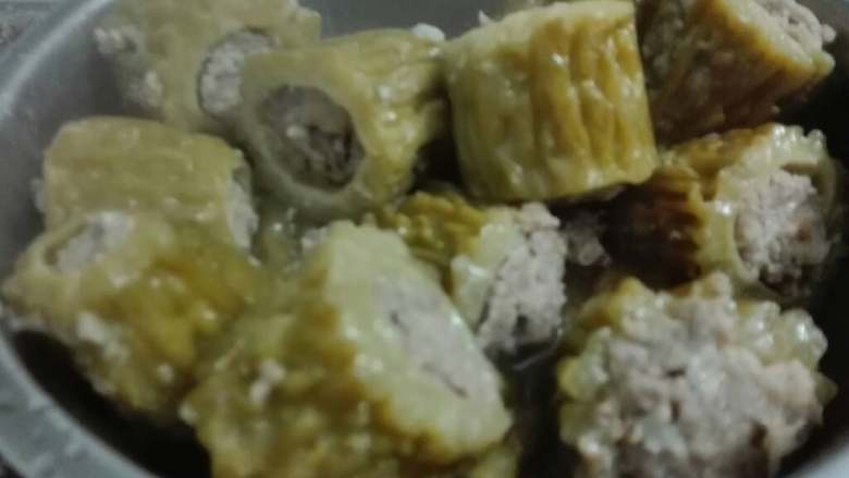 客家釀苦瓜,刚刚好  不会太烂  又不会生   