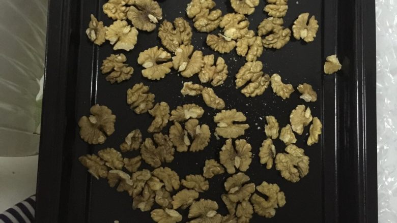 老式桃酥,烤核桃