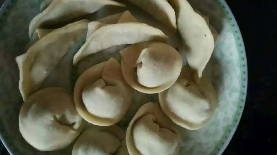 韭菜香菇肉馅饺
