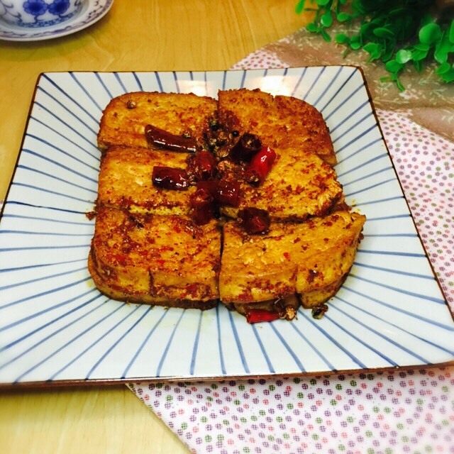 香辣豆腐干 附送私家秘制辣椒油,完成图
