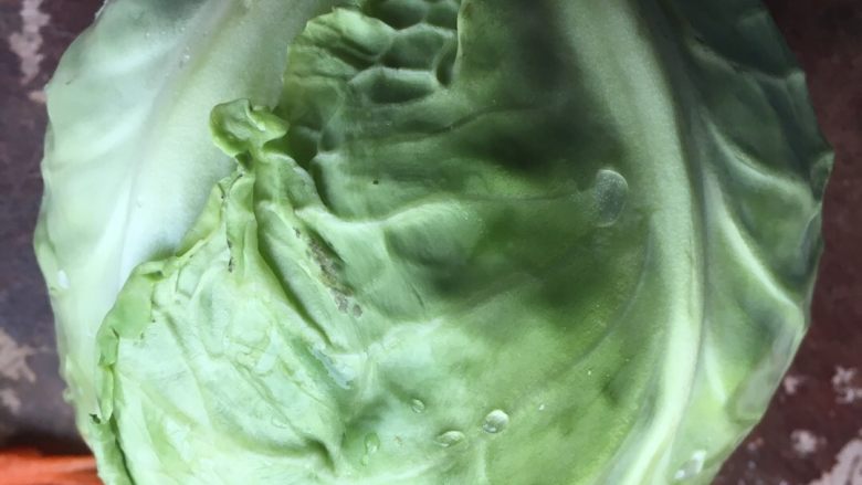 暖阳面（番茄鸡蛋面）,高丽菜洗净