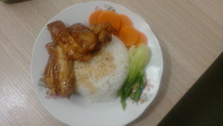 照烧鸡腿饭