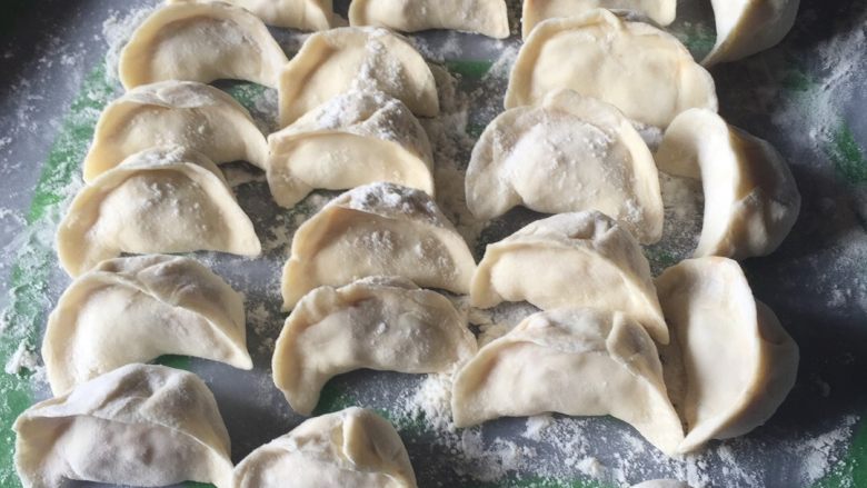 泡菜饺子