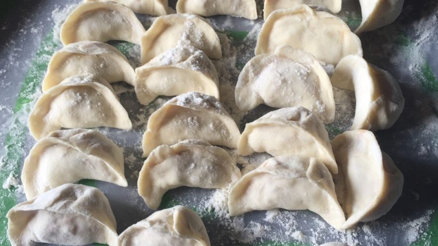 泡菜饺子