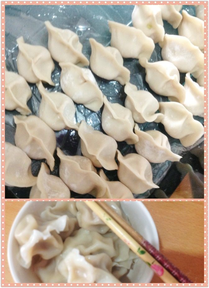 大陷白菜猪肉饺子