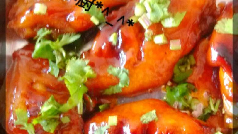 蜜汁可乐鸡翅