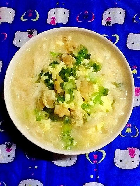鸡汤蚬子面