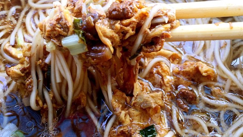 地方菜 家常简易版~酸汤面,有木有很诱人?想不想来一口!