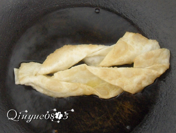 地方菜 煎饼,炸了个简易的排叉