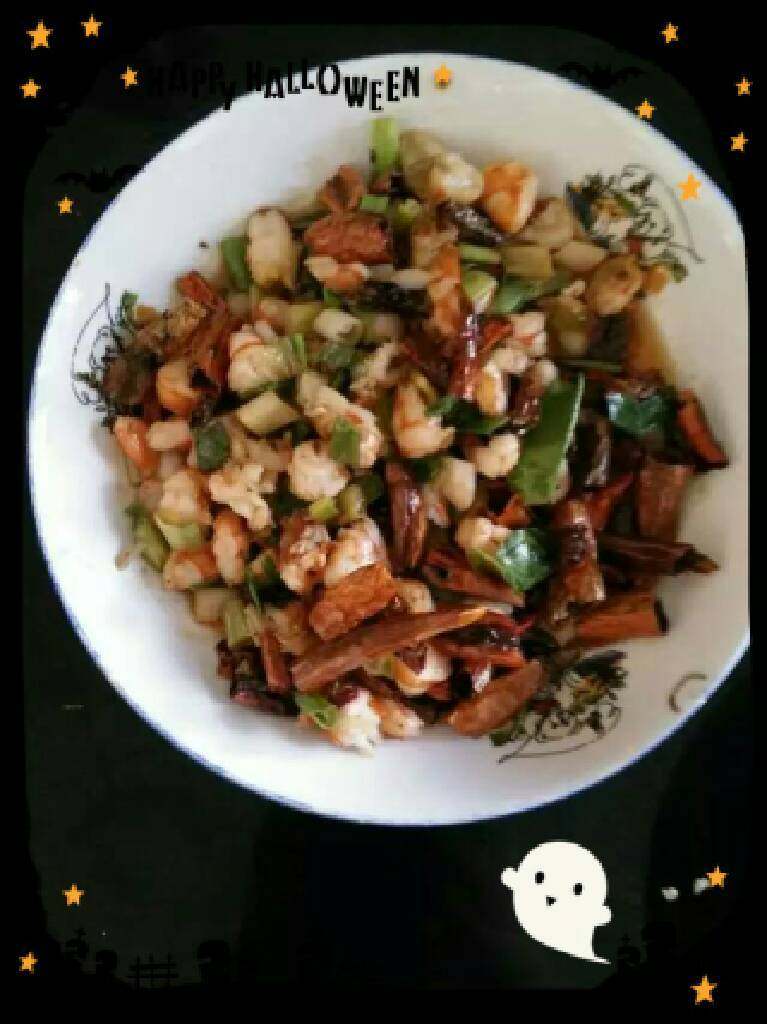 地方菜川菜辣子虾仁