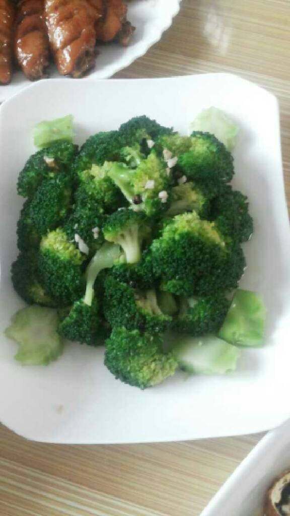 地方菜浙江凉拌西兰花