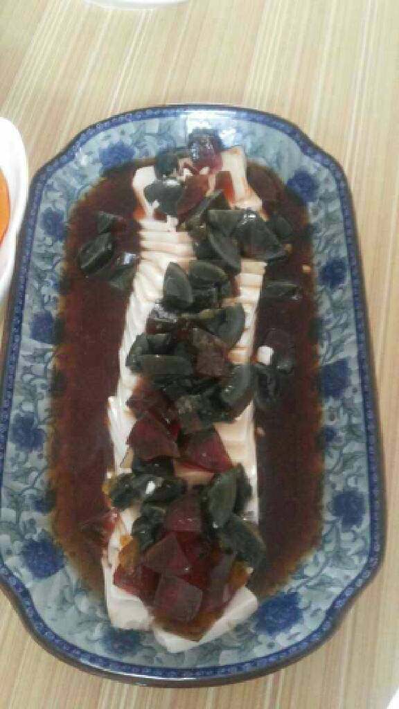 地方菜东北皮蛋豆腐